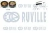 К-кт. ГРМ (ремінь тефлон!+ролик) Ford Focus 1.8TDCi 00- RUVILLE 550001 (фото 1)