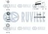 К-кт. ГРМ (рем.+3шт.ролика+кріплення) AUDI 2,0TDI: A3/4/6 03- VW 2,0TDI: Golf V, Passat, Touran SKODA SEAT RUVILLE 550299 (фото 2)