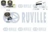 К-т ГРМ (ремень + 2ролика) FIAT Doblo 1,6D Multijet 10-. RUVILLE 550303