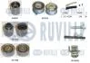 VW К-кт ГРМ (помпа+ рем. + 4 ролика натягу +крепл.) Golf,Passat,Audi 2.0TD RUVILLE 5503051