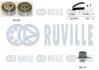 CITROEN К-т ГРМ (помпа + ремінь + ролик) AX/BX/Saxo/Berlingo 1,0-1,4 PEUGEOT 205 II (20A/C) 1.1 89-98 RUVILLE 5503291