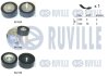 RUVILLE OPEL К-т ГРМ (ремінь + 3 ролика) Combo 1,6-2,0CDTi 12- FIAT Doblo 1,6-2,0D Multijet 10- 570186