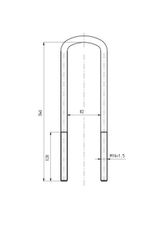 Скоба крепления рессоры S-TR STR50001