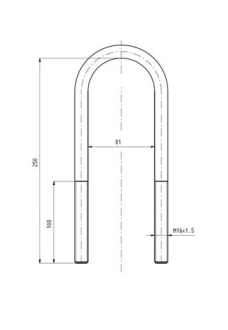 Скоба крепления рессоры S-TR STR50011