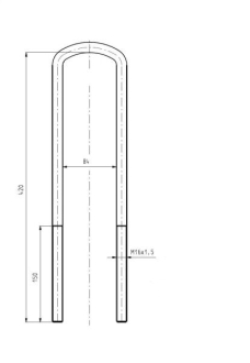 Скоба крепления рессоры S-TR STR50201