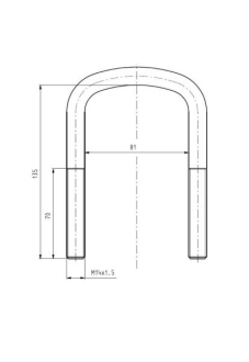 Скоба кріплення ресори S-TR STR50206