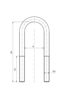 Скоба крепления рессоры S-TR STR50310