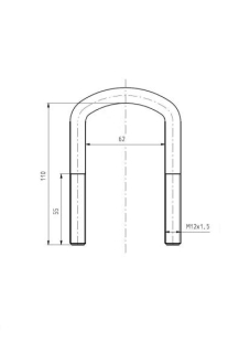 Скоба крепления рессоры S-TR STR50313