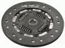 Диск сцепления AUDI 100/80/A6 "1,9-2,4D "90-00 SACHS 1862471031 (фото 2)