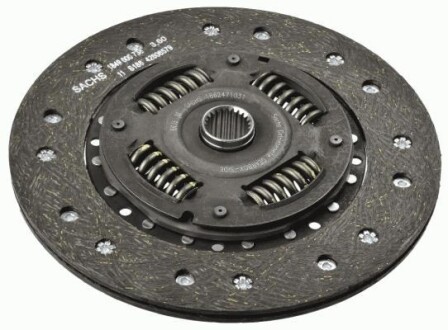 Диск сцепления AUDI 100/80/A6 "1,9-2,4D "90-00 SACHS 1862471031