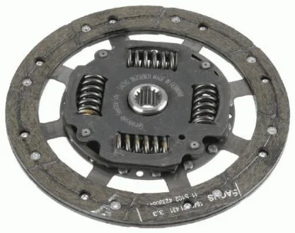 Диск зчеплення FORD/MAZDA Fiesta/121 "1,8D "95-00 SACHS 1862509031