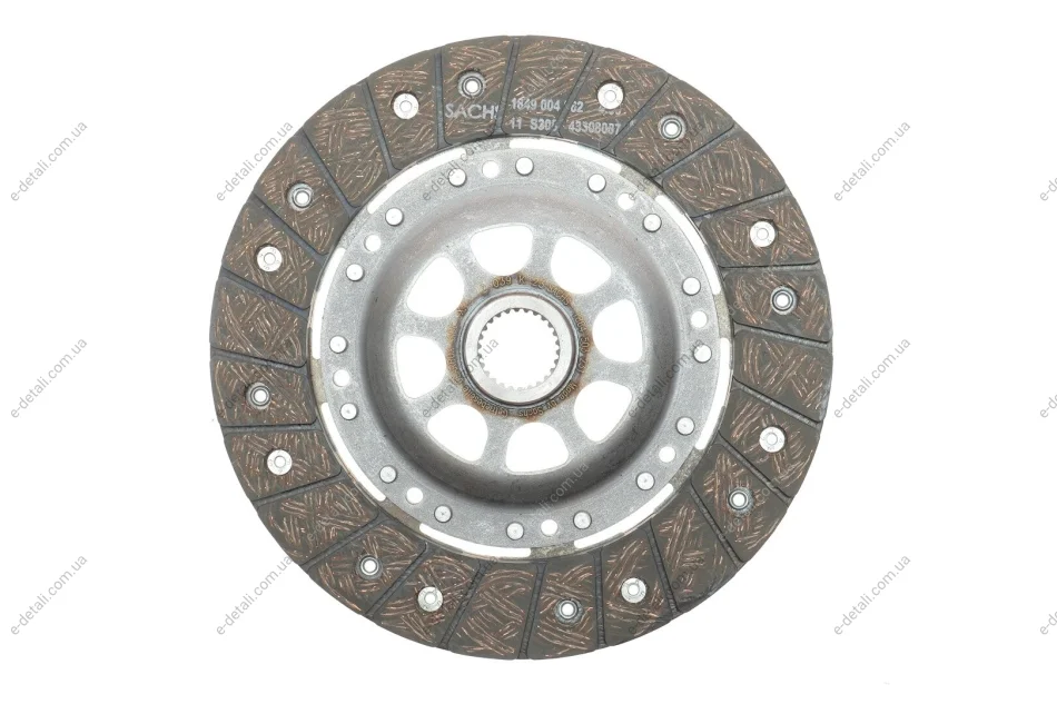 Диск сцепления MB Sprinter 308/Vito (W638) 110TD 2.3D (d=228mm) SACHS 1864 503 231 (фото 1)