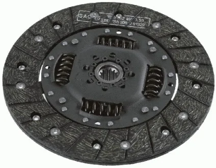 Диск сцепления OPEL Astra G/H/Combo/Corsa C/Vectra C "1,8 "00>> SACHS 1878003999