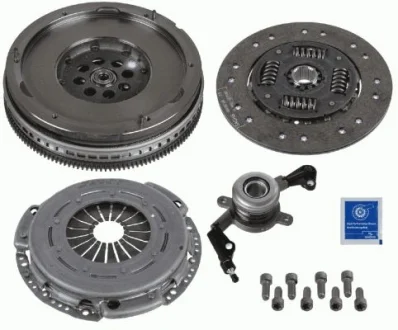 Демпфер + комплект зчеплення MB Sprinter (906)/Vito (W639) (OM651) 2.2CDI 09- SACHS 2290601108