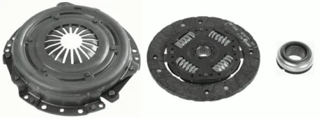 Комплект зчеплення Citroen C3/Peugeot 207/307 1.4i 00- (d=180mm) (z=18) (+вижимний) SACHS 3000950017
