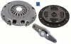 Комплект зчеплення Skoda Roomster 1.4 TDI 06-10 (d=220mm) (+вижимний) SACHS 3000951575 (фото 1)