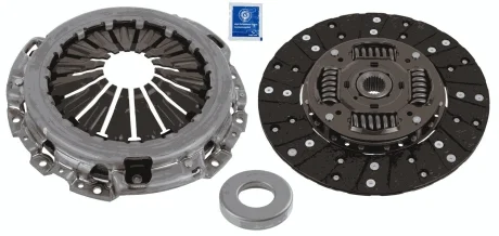 Комплект сцепления Nissan Pathfinder 2.5 dCi 05- (d=250mm) (+выжимной) SACHS 3000 951 653