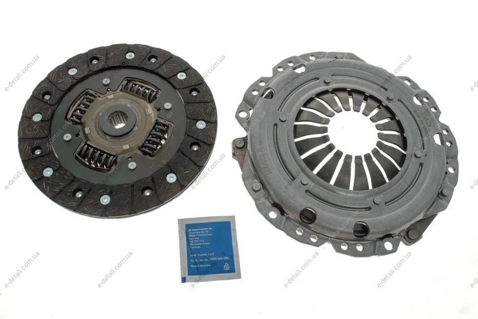 Комплект сцепления Opel Astra G/H 1.6/1.7CDTI/1.8 98- (d=200mm) (z=14) SACHS 3000 951 687 (фото 1)