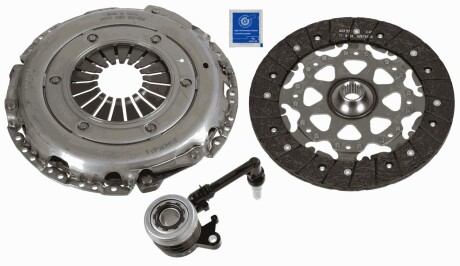 Комплект зчеплення RENAULT Megane/Scenic/GrandScenic "1,9-2,0 "03>> SACHS 3000990407