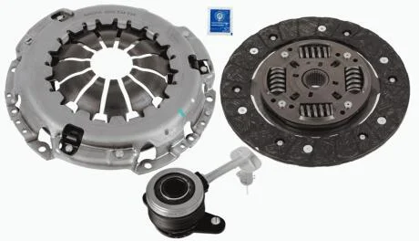 Комплект сцепления Renault Kangoo 1.6 16V 08- (d=200mm) (+выжимной) SACHS 3000990580