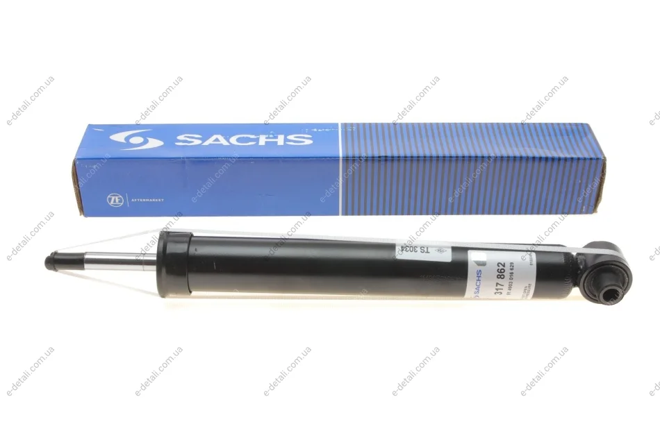 Амортизатор (задний) BMW 3 (F34)/4 (F32/F82/F33/F83) 11- SACHS 317 862 (фото 1)