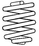 Пружина SACHS 996 511 (фото 1)