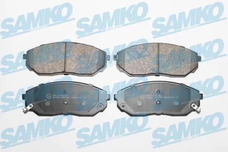 Фото колодки гальмівні SAMKO 5SP1207 Колодки гальмівні SAMKO 5SP1207