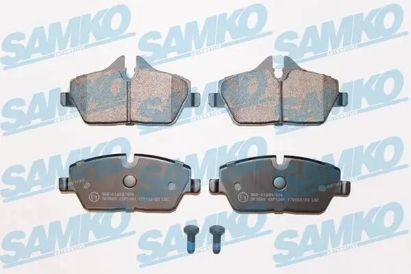 Гальмівні колодки, комплект SAMKO 5SP1241 (фото 1)