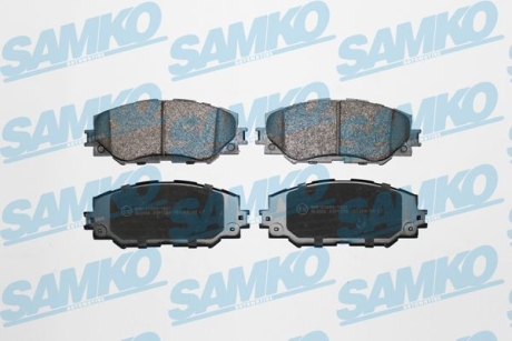 Колодки тормозные SAMKO 5SP1258 (фото 1)