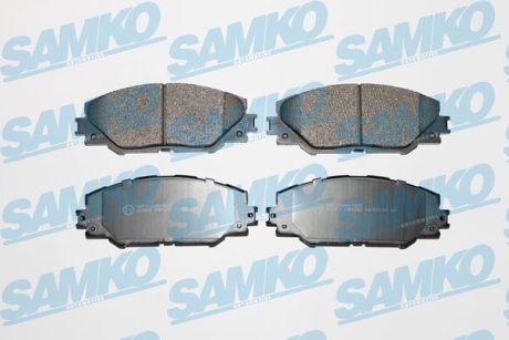 Колодки тормозные SAMKO 5SP1282