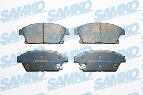 Колодки тормозные SAMKO 5SP1562