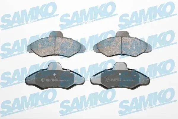 Колодки гальмівні SAMKO 5SP383 (фото 1)