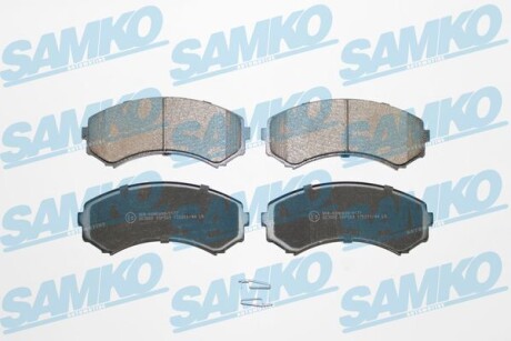 Колодки тормозные SAMKO 5SP569