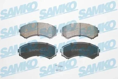 Колодки тормозные SAMKO 5SP569