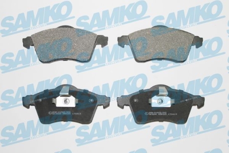 Колодки передні R15 SAMKO 5SP645