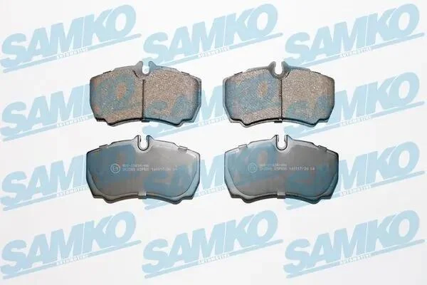 Колодки задние SAMKO 5SP830 (фото 1)