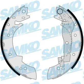 Колодки тормозные барабанные SAMKO 83330