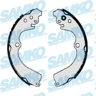 Колодки тормозные барабанные SAMKO 86230
