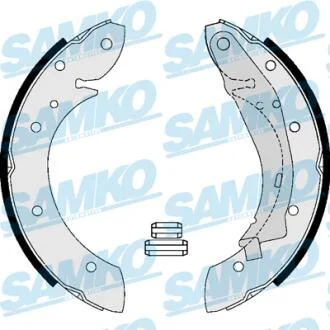 Колодки задні SAMKO 87165