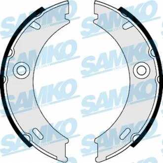Колодки тормозные барабанные SAMKO 87970