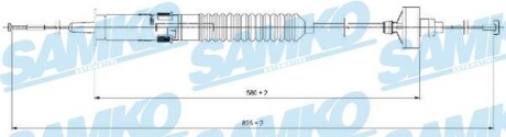 Трос зчеплення SAMKO C0266C