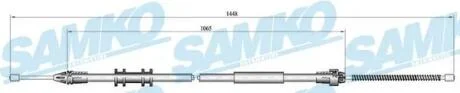 Трос зчеплення SAMKO C0702B