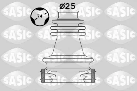 Пыльник RENAULT Espace IV, Laguna II, Laguna III, Magane II (пр-во) SASIC 1904048