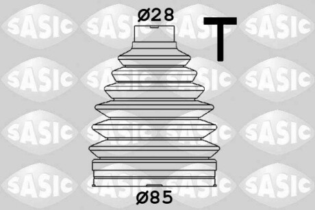 Пильовик NISSAN Qashqai X-Trail SASIC 1906130