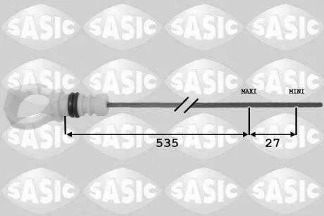 Щуп рівня олії PSA 2.0 HDI DW10 (вир-во Sasic) SASIC 1940017
