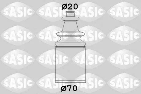 Пильовик CITROEN, PEUGEOT (вир-во) SASIC 2873833