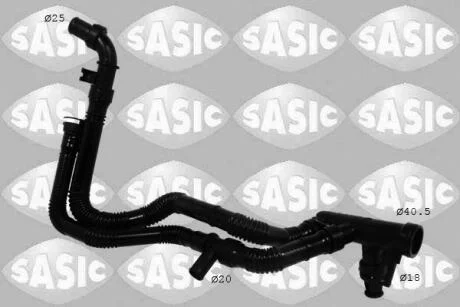 Шланг радіатора (вир-во Sasic) SASIC 3400046