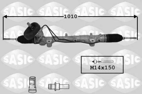 Рульова рейка SASIC 7174028