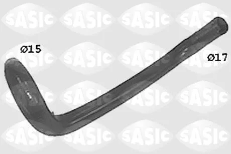 Шланг радиатора (выр-во Sasic) SASIC SWH0350