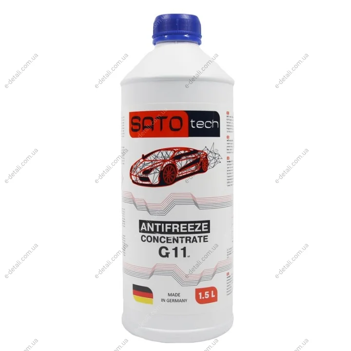 SATO Антифриз синій (-80С) 1,5л. G11 SATO TECH G1101B (фото 1)